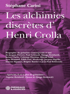 cover image of Les alchimies discrètes d'Henri Crolla
